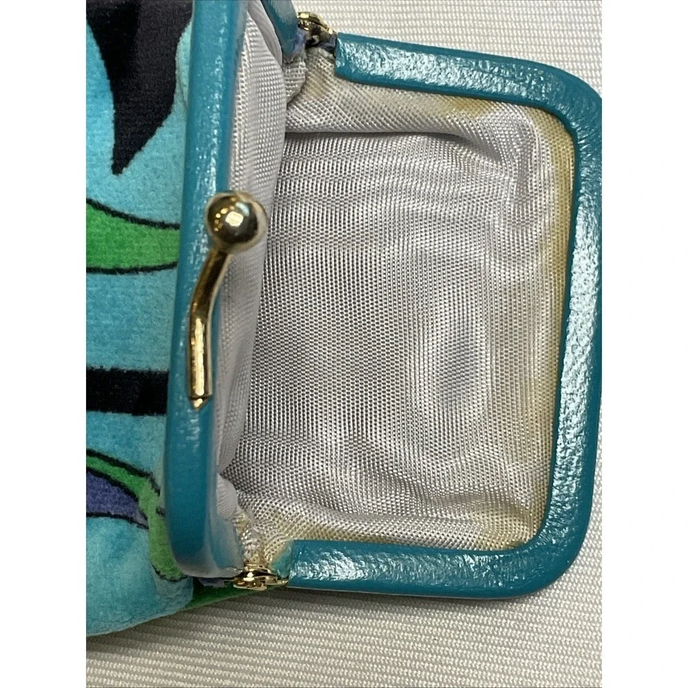 Vintage Pucci Velvet Eyeglass/Cigarette Case 60s Mod Groovy Kiss Lock